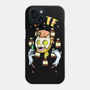 Dope Slluks medicine man cartoon drawing Phone Case