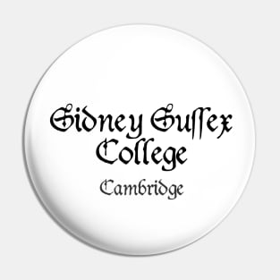 Cambridge Sidney Sussex College Medieval University Pin