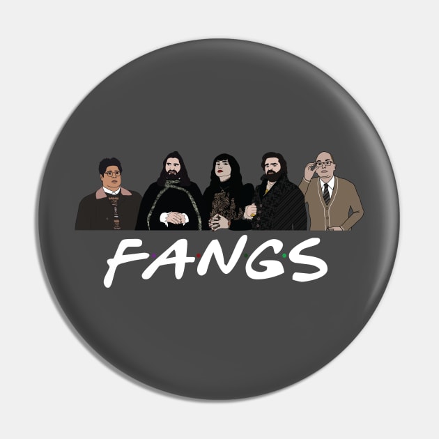 What We Do In The Shadows Parody Pin by BasicBeach