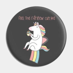 Rainbow unicorn Pin