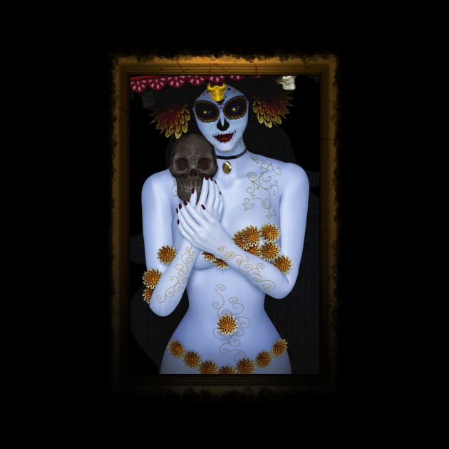 The naked La muerte by Liquid Feline