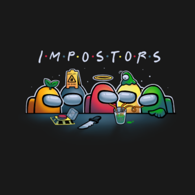 Impostor - Among us crewmates - Among Us - T-Shirt | TeePublic