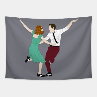 Mia and Sebastian - La La Land Tapestry