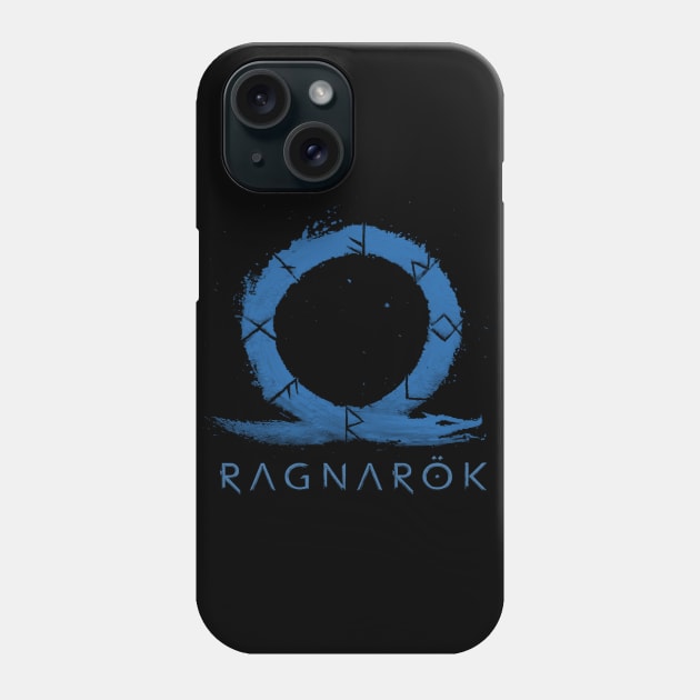 God of War Ragnarök - Blue Phone Case by TMW Design