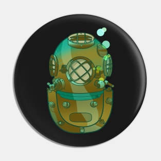 Scuba Helmet Pin