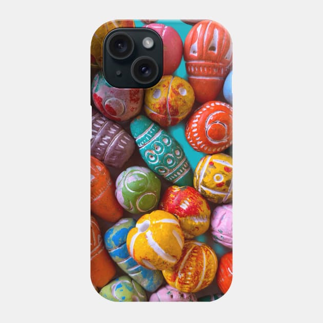 Colorful Beads Pattern Phone Case by eleonoraingrid