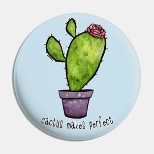 Cactus Makes Perfect Pin