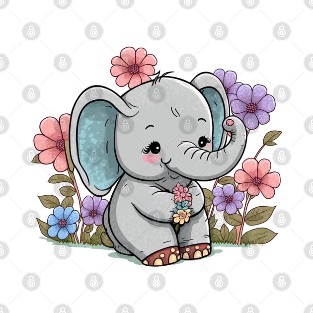 Cute elephant by yinon-h