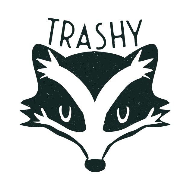 Trashy Raccoon by KadyIllustrates