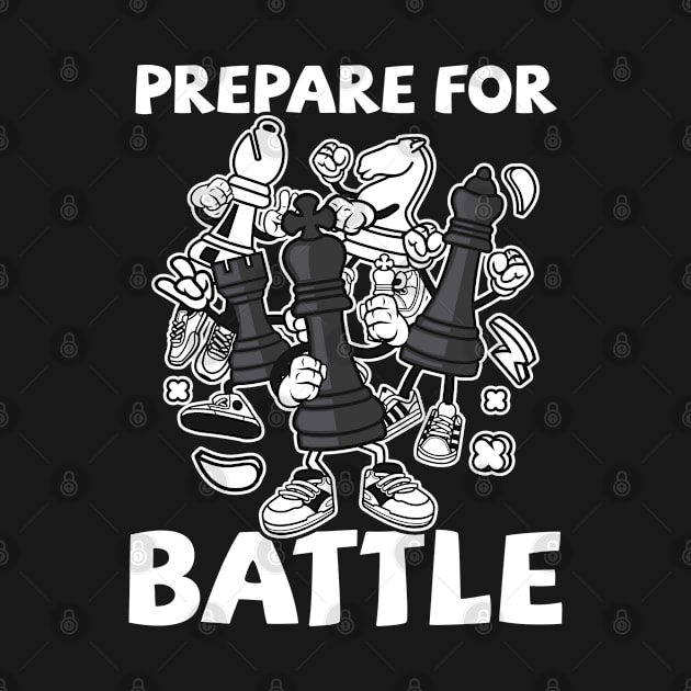 Chess - Prepare For Battle by Kudostees