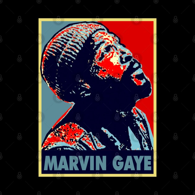 Retro Marvin Gaye Classic 80s by Wkenca Barada