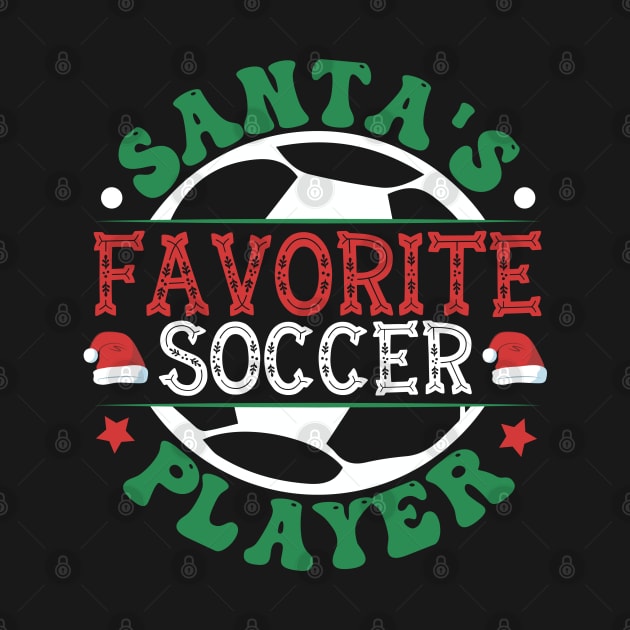 Santa's Favorite Soccer Player by MZeeDesigns