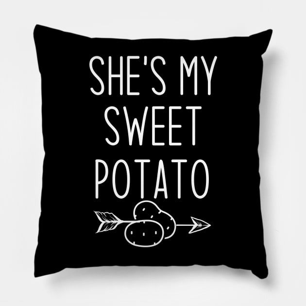 Funny Sweet Couple Matching Outfit Pillow by JB.Collection