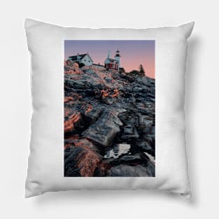 Pemaquid in Early Morning Light Pillow