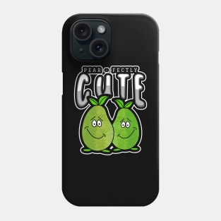 PAIR Of Funny Pears Art Pearfectly Cute Phone Case