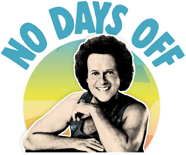 NO DAYS OFF - Funny Gym Wear Design Kids T-Shirt by DankFutura