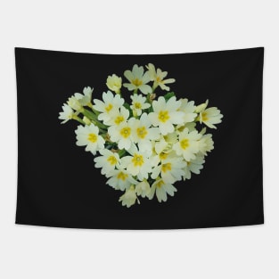 Yellow Primrose Bouquet Tapestry