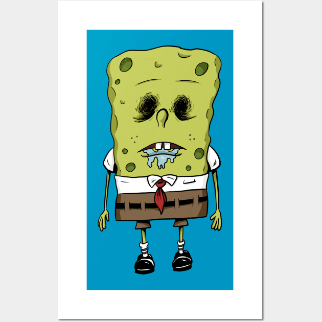 Sad Spongebob Stickers for Sale