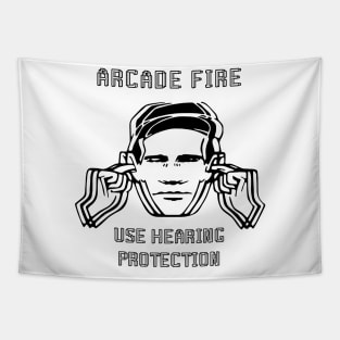 arcade fire use hearing protection Tapestry