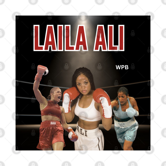 Laila Ali and Muhammad Ali Legacy T-Shirt by WPB Sports shop