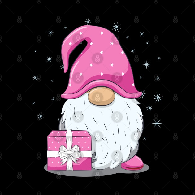 Retro Vintage Pink Santa Claus Christmas by reedae