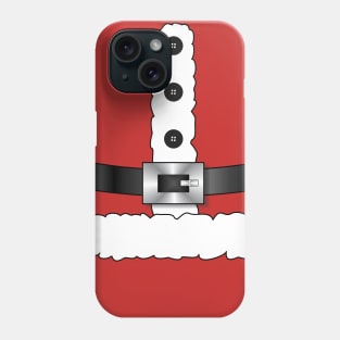 merry christmas hohoho red santa claus Phone Case