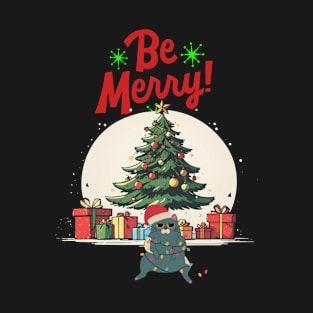 Christmas Cat T-Shirt