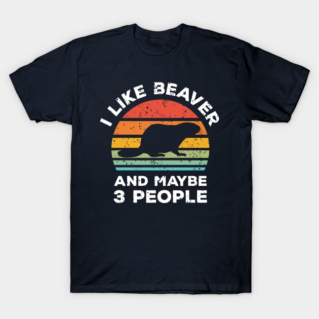Vintage Style Beaver Animals T-Shirt Retro Grunge Tee Vintage Style Beaver Animals T-Shirt Retro Grunge Tee