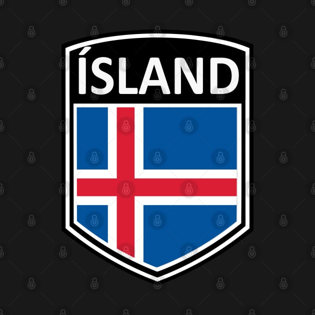 Flag Shield - Island by Taylor'd Designs