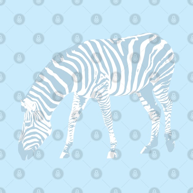 Blue zebra by Bwiselizzy