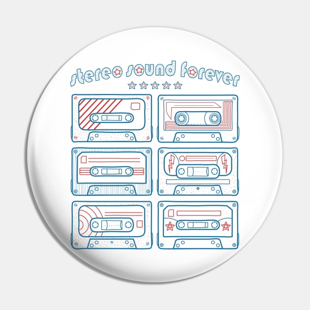 Forever Stereo Sound Pin by Marina BH