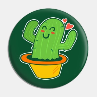 Cute Cactus Pin