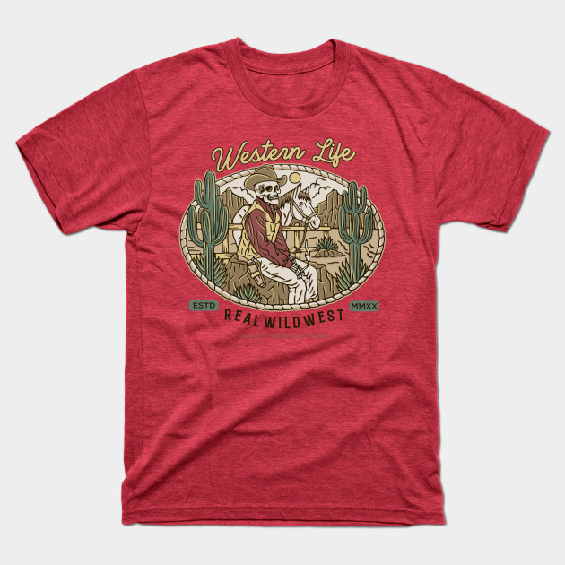 Old West - Cowboy - T-Shirt