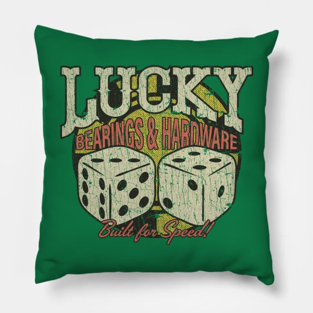 Lucky Bearings & Hardware 1995 Pillow by JCD666