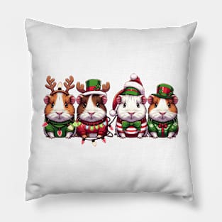 Christmas Guinea Pig Pillow