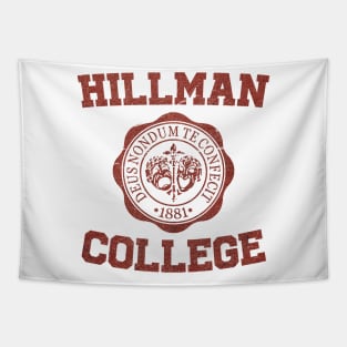 hillman college - white edition Tapestry