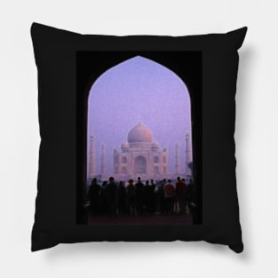 Taj Mahal. Early Morning. Pillow