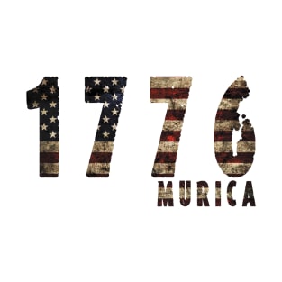 1776 Murica 4th of July T-Shirt