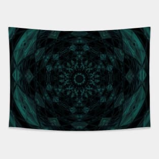 Green Floral St Patricks Day Design Tapestry