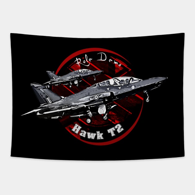 Hawk T2 Role Demo Tapestry by aeroloversclothing
