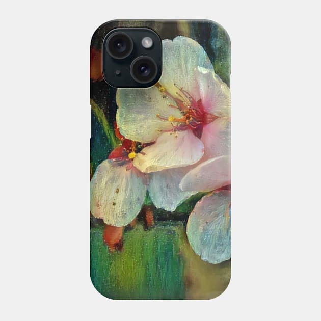 Dark Dream Blossom Trio Phone Case by Viking Visual - Lori Svensen