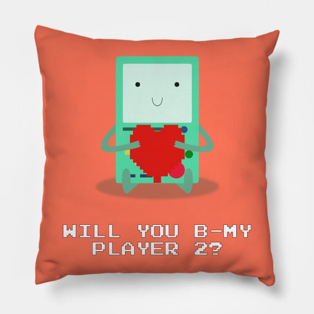 B-Mo<3 Pillow by TripleSArt