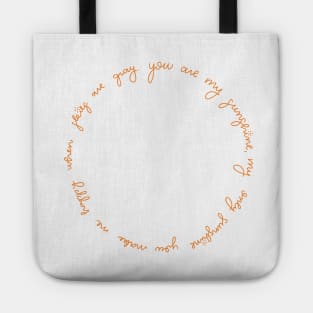 You are my sunshine Tote