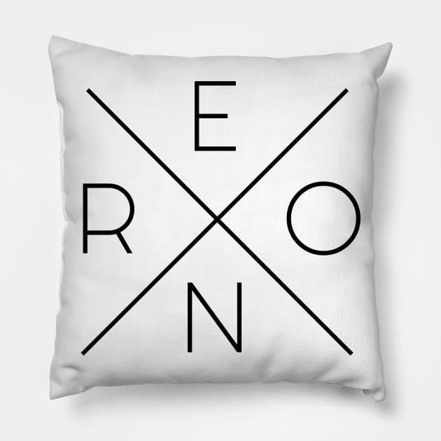 RENO, NV Pillow by LocalZonly