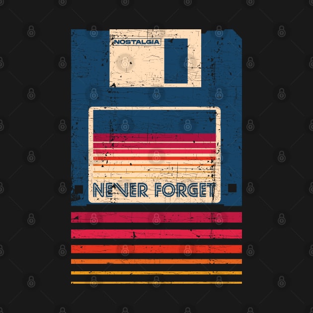 Never Forget Floppy Disk by Sachpica