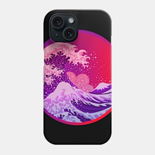 La vague japonaise N°4 Phone Case