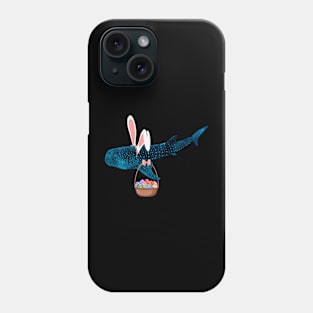 Easter Whale Shark Eggs Rhincodon typus Bunny Ears Easter Phone Case