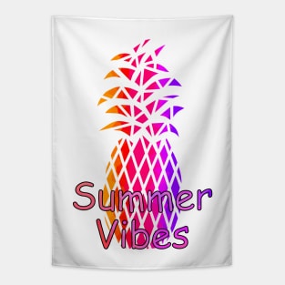 SUMMER Vibes Pineapple Tapestry