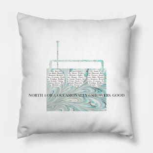 The Shipping Forecast Pillow