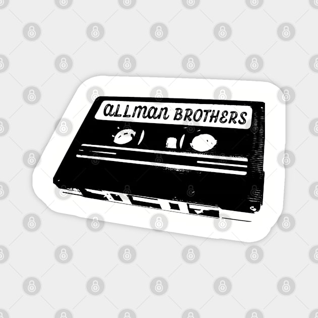 Allman Brothers Magnet by Siaomi
